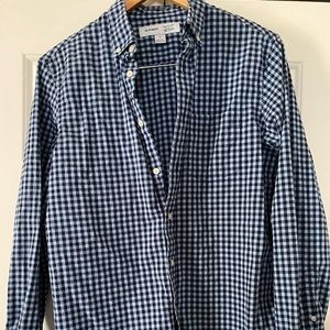 Old Navy checkered Long Sleeve Shirt Button Down
